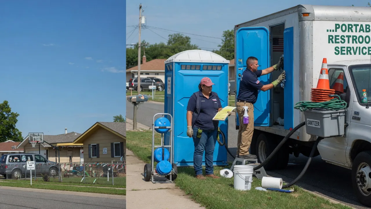 Porta Potty Rental in Sterling, MI near me